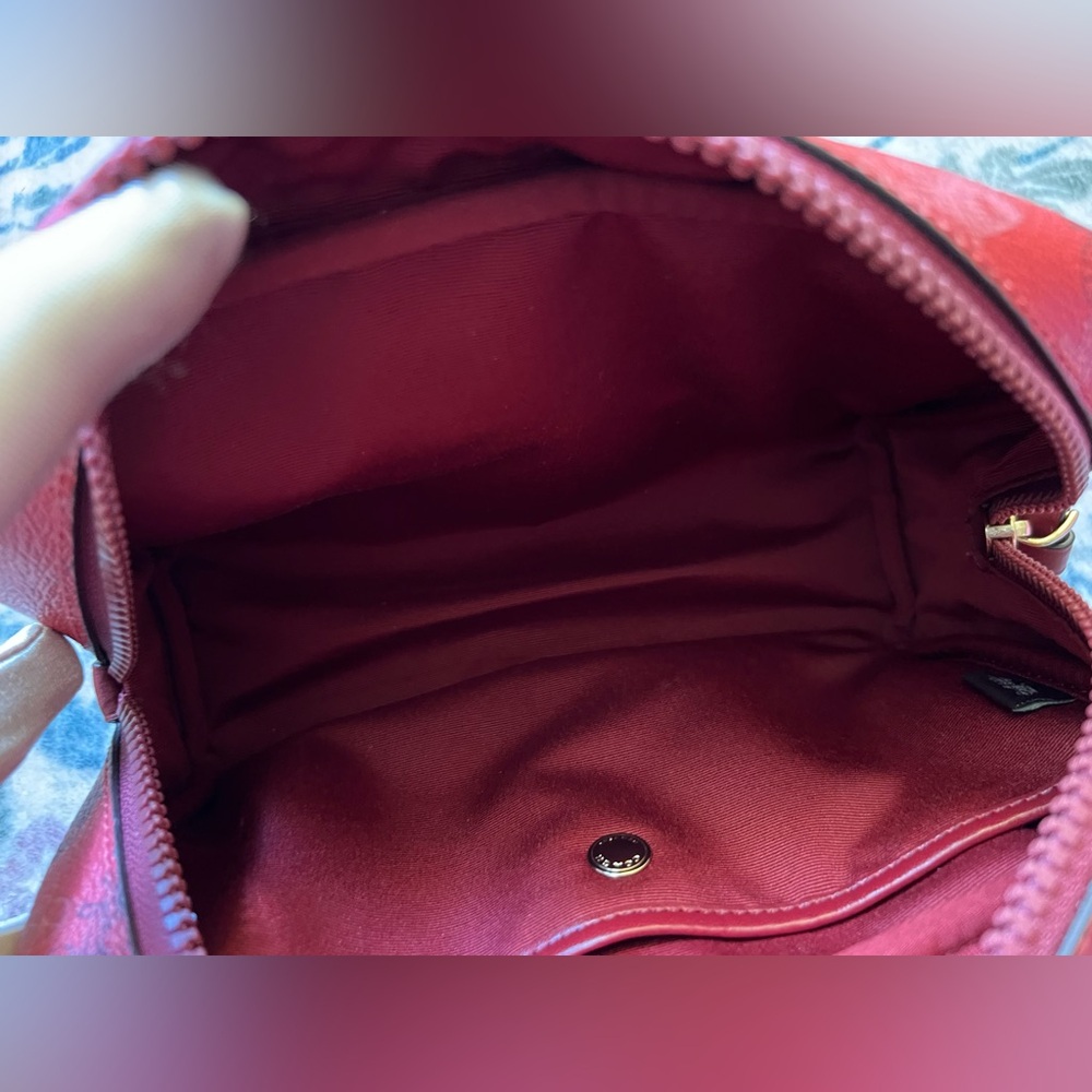 Coach Horse & Carriage Cosmetic Toiletries Pouch - Picture 10 of 12